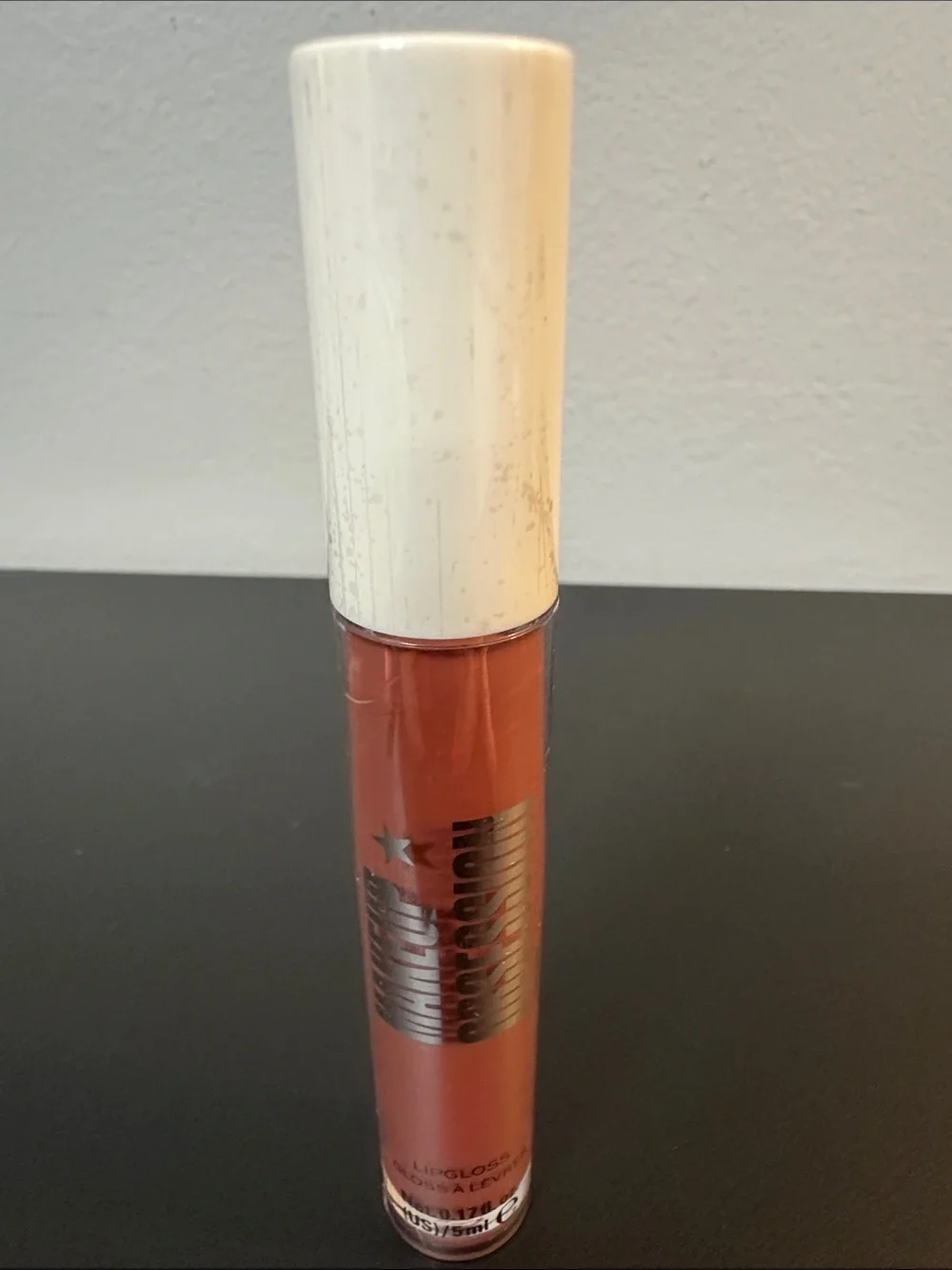 NWT Makeup Obsession London Shimmery Rose-Mauve Lip Gloss